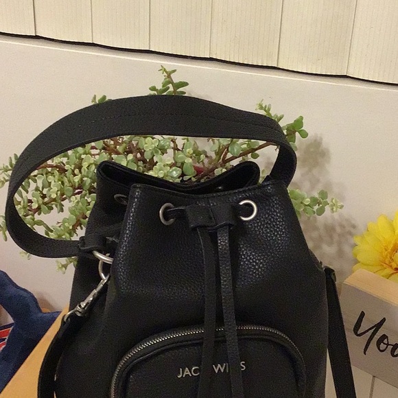 ‘Jack Wills’ Bucket Drawstring Crossbody - Picture 2 of 7